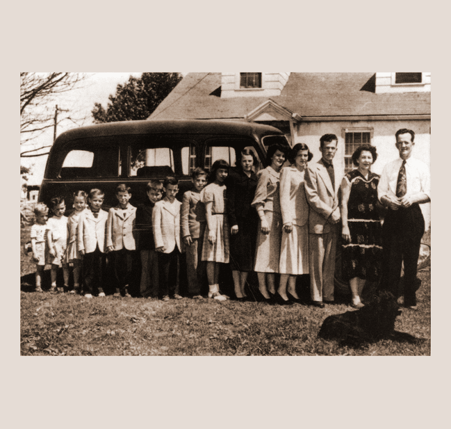 Historical photo of the O’Bryan family