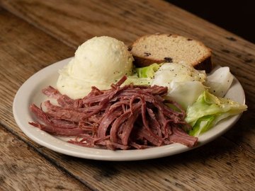Coach Bobby's Corned Beef and Cabbage