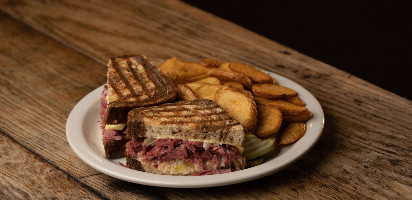 Nine Irish Brothers Reuben Sandwich