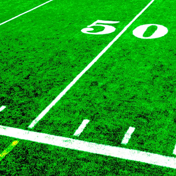 Green Football Field