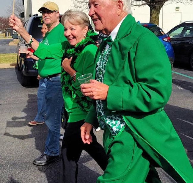 Jan and Jerry at a community parade