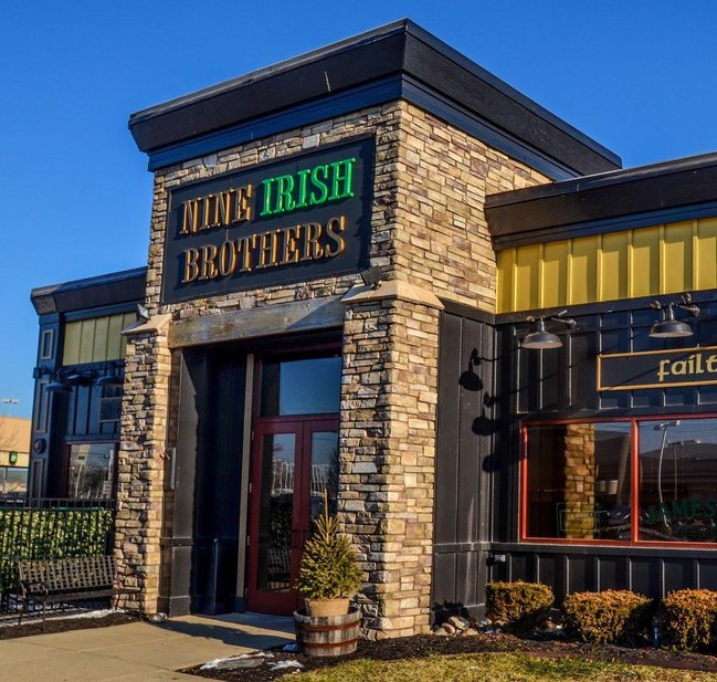 Nine Irish Brothers Lafayette front door