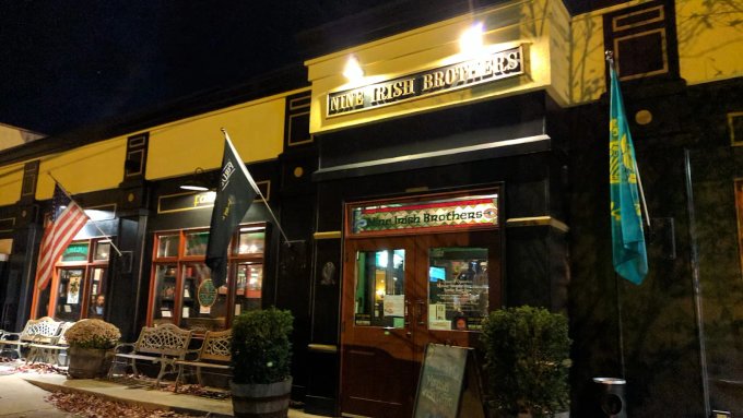 Nine Irish Brothers West Lafayette front door