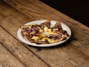 Rustic Mushroom Pizza