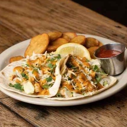 Fish Tacos.
