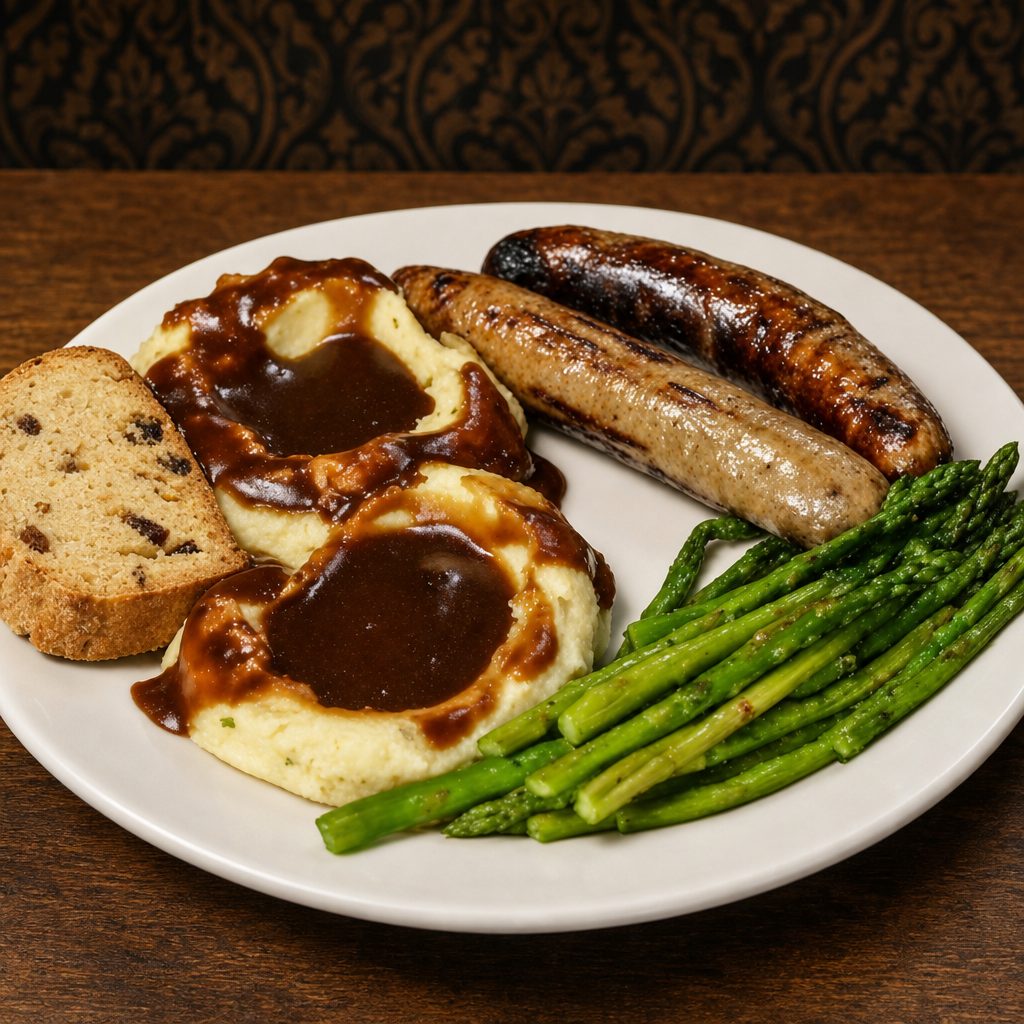 Bangers & Mashed.
