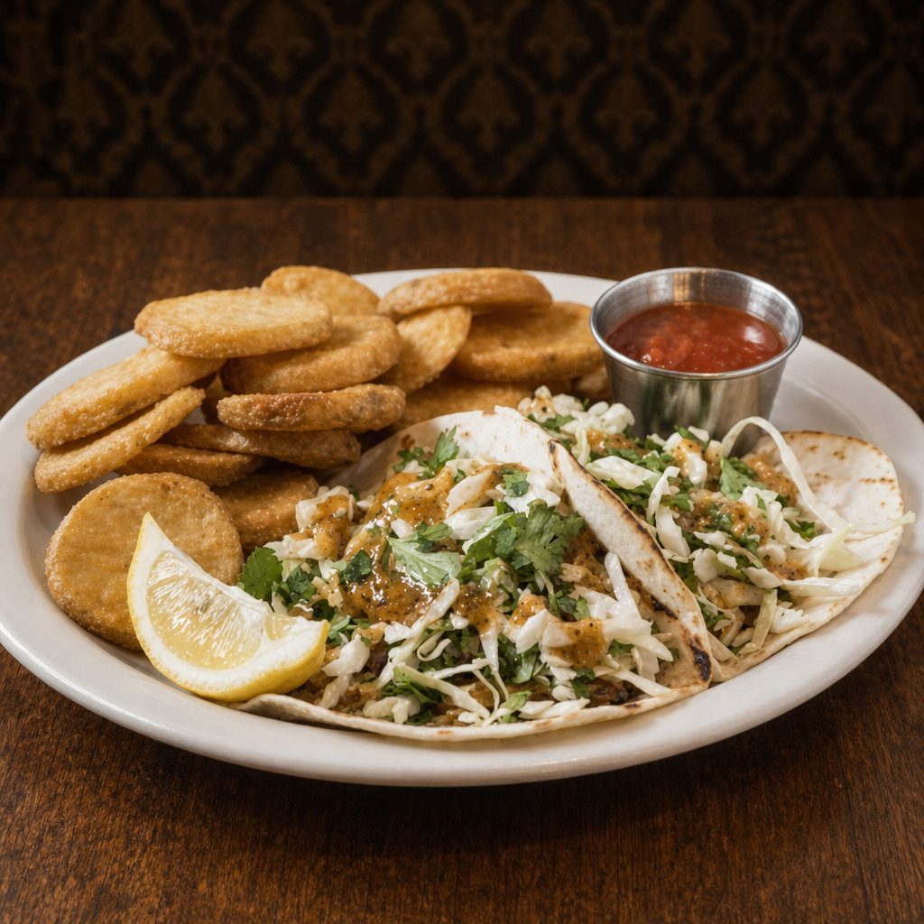 Fish Tacos.